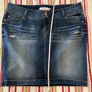 Torrid Jean skirt